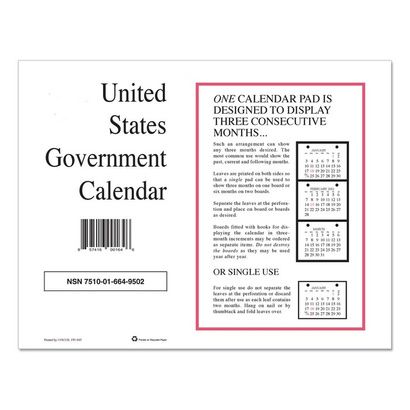 Buy Unicor Perforated Monthly Wall Calendar