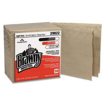 Buy Georgia Pacific Professional Brawny Industrial Light Duty Three-Ply Paper Wipers