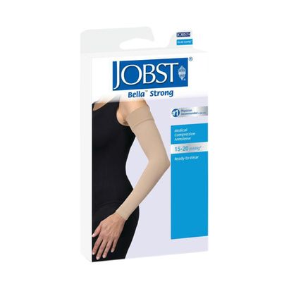 Buy BSN Jobst Bella Strong Natural 20-30 mmHg Compression Arm Sleeve With Silicone Band - Long