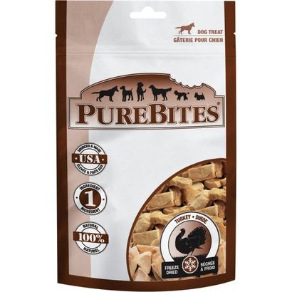 Buy PureBites Turkey Freeze Dried Dog Treats