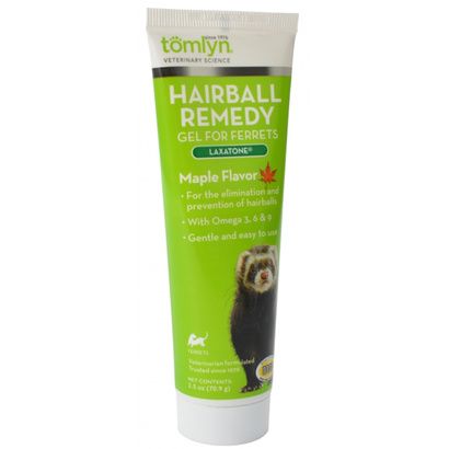 Buy Tomlyn Laxatone Hairball Remedy Gel for Ferrets - Maple Flavor