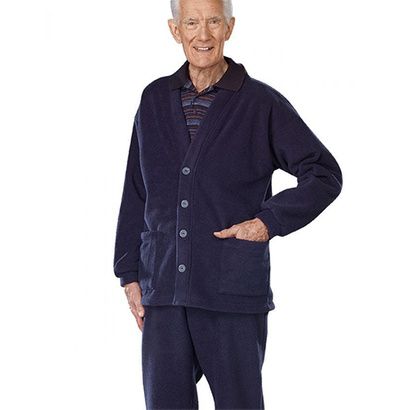 Buy Silverts Mens Adaptive Soft Fleece Cardigans