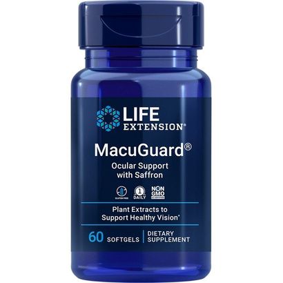 Buy Life Extension MacuGuard Ocular Support with Saffron Softgels