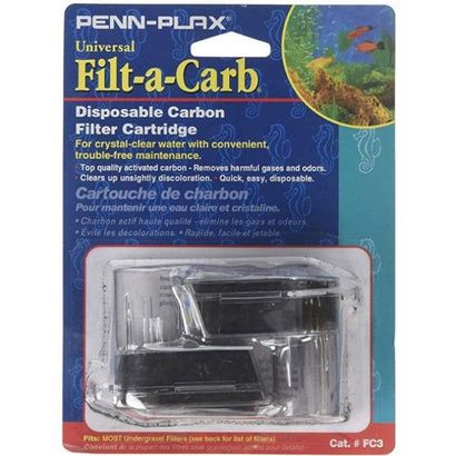 Penn Plax Filt-a-Carb Universal Carbon Undergravel Filter Cartridge