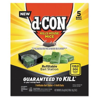 Buy d-CON Refillable Bait Station and Refills