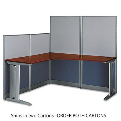Buy Bush Office in an Hour Collection L- Workstation