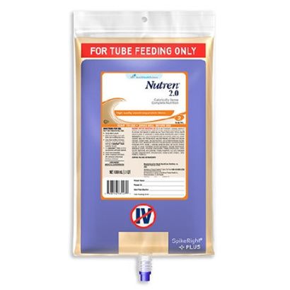Buy Nestle Nutrition Nutren 2.0 Ready to Hang Tube Feeding Formula