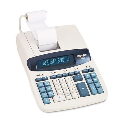 Buy Victor 1260-3 Extra Heavy-Duty Printing Calculator