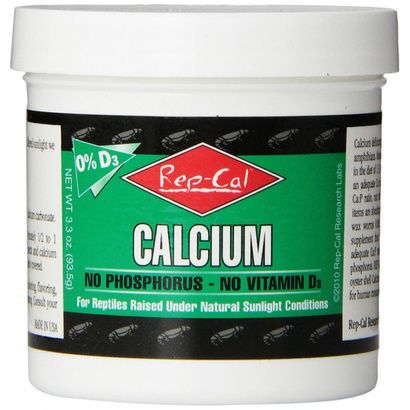 Buy Rep Cal Phosphorus Free Calcium without Vitamin D3 - Ultrafine Powder