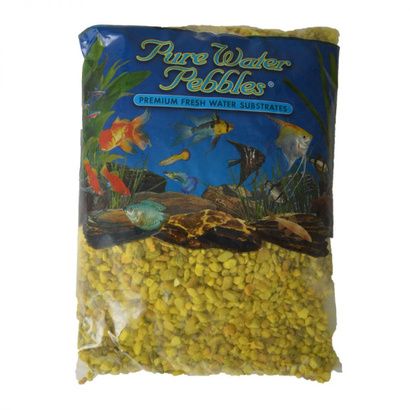 Buy Pure Water Pebbles Aquarium Gravel - Daffodil