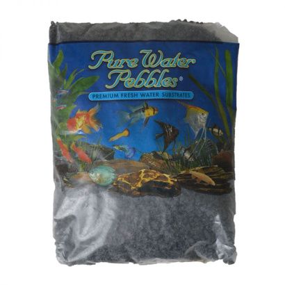 Buy Pure Water Pebbles Aquarium Gravel - Jet Black