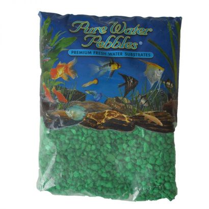 Buy Pure Water Pebbles Aquarium Gravel - Neon Green