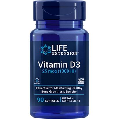 Buy Life Extension Vitamin D3 Softgels