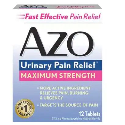 Buy AZO Maximum Strength Urinary Pain Relief Tablets