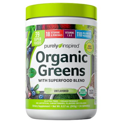 Buy MuscleTech Purely Inspired Organic Greens Plus Superfoods & Vitamins Dietary Supplements