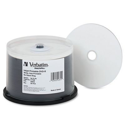 Buy Verbatim DVD-R DataLifePlus Printable Recordable Disc