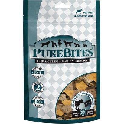 Buy PureBites Beef Liver & Cheese Freeze Dried Dog Treats