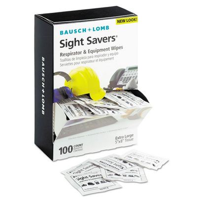 Buy Bausch & Lomb Sight Savers Respirator and Equipment Wipes