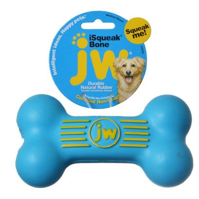 Buy JW Pet iSqueak Bone - Rubber Dog Toy