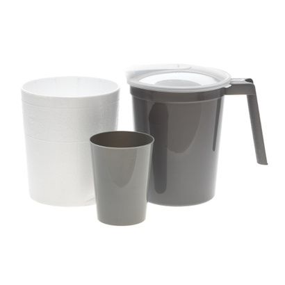 Buy Medline Water Pitcher And Tumbler Set With Foam Outer Jacket