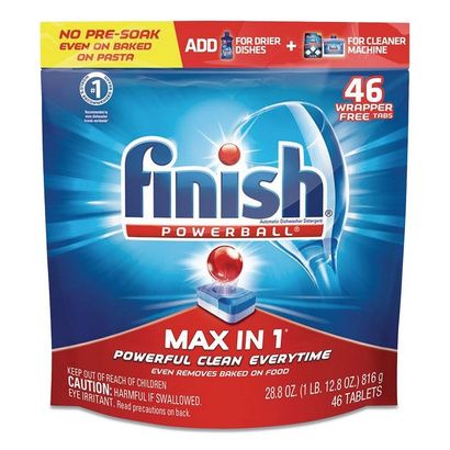 Buy FINISH Powerball Max in 1 Dishwasher Tabs