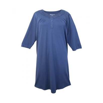 Buy Silverts Womens Lace-Trimmed Hospital Patient Gown