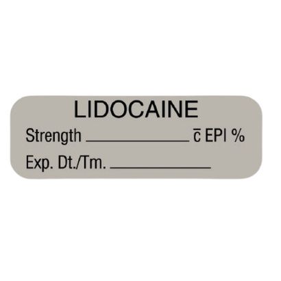 Buy Timemed Lidocaine Anesthesia Drug Label