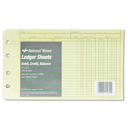 Buy National Four-Ring Binder Refill Sheets