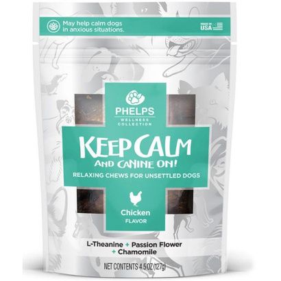 Buy Phelps Pet Products Keep Calm and Canine On Calming Dog Treats