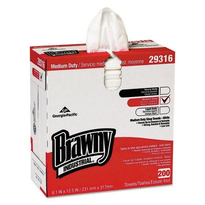 Buy Georgia Pacific Professional Brawny Industrial Lightweight Disposable Shop Towel