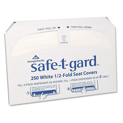 Buy Georgia Pacific Professional Safe-T-Gard Half-Fold Toilet Seat Covers