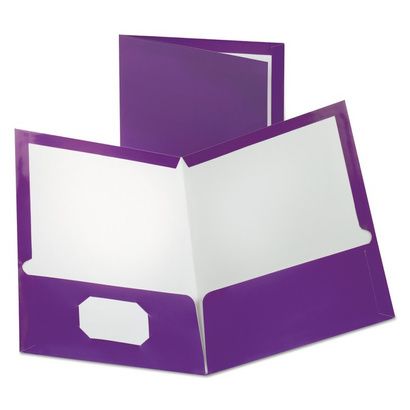 Buy Oxford Metallic Laminated Twin Pocket Folders