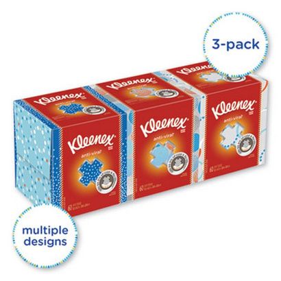 Buy Kleenex BOUTIQUE Anti-Viral Facial Tissue