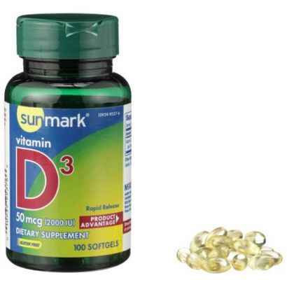 Buy Sunmark Vitamin D3 Supplement