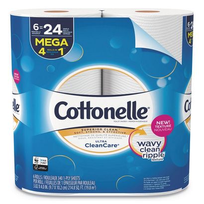 Buy Cottonelle Ultra CleanCare Toilet Paper, Strong Bath Tissue