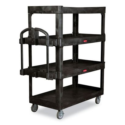 Buy Rubbermaid Commercial 4-Shelf Heavy-Duty Ergo Utility Cart