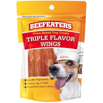 Buy Beefeaters Oven Baked Triple Flavor Wings Dog Treat