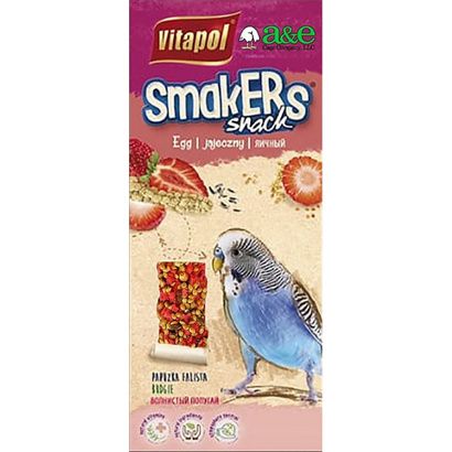 Buy A&E Cage Company Smakers Parakeet Strawberry Treat Sticks