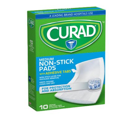 Buy Medline Curad Sterile Nonstick Pads with Adhesive Tabs