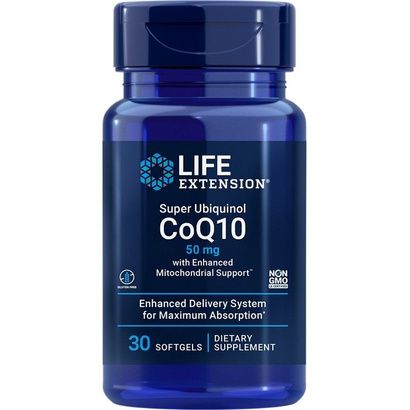 Buy Life Extension Super Ubiquinol CoQ10 with Enhanced Mitochondrial Support Softgels
