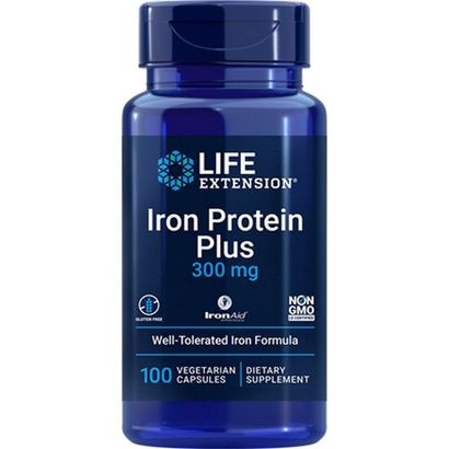 Buy Life Extension Iron Protein Plus Capsules
