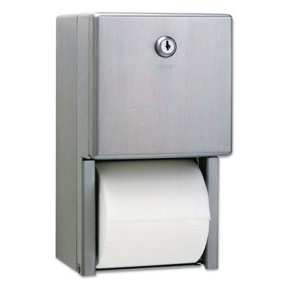 Buy Bobrick Stainless Steel Two-Roll Tissue Dispenser