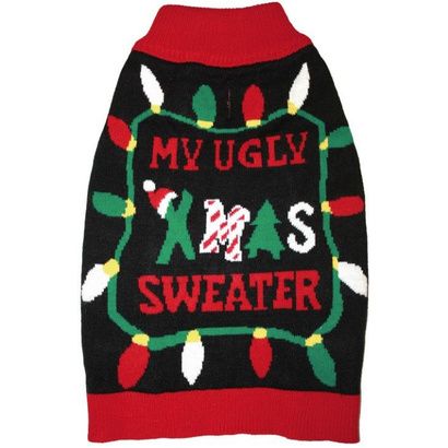 Buy Fashion Pet Black Ugly XMAS Dog Sweater