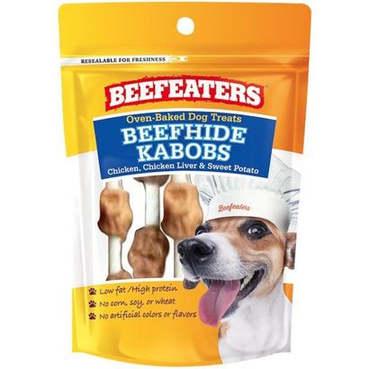 Buy Beefeaters Oven Baked Beefhide Kabobs Dog Treat