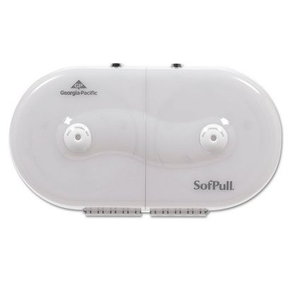 Buy Georgia Pacific Professional SofPull Mini Centerpull Twin-Roll Bath Tissue Dispenser