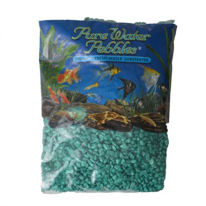 Buy Pure Water Pebbles Aquarium Gravel - Emerald Green Frost
