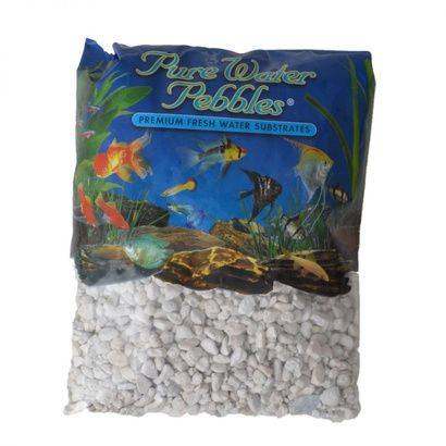 Buy Pure Water Pebbles Aquarium Gravel - Platinum White Frost