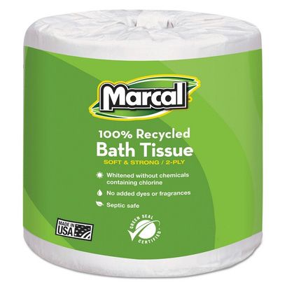 Buy Marcal 100% Recycled Two-Ply Bath Tissue