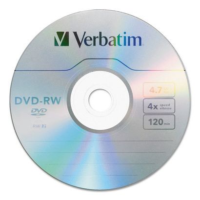 Buy Verbatim DVD+RW Rewritable Disc