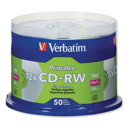 Buy Verbatim CD-RW DataLifePlus Printable Rewritable Disc